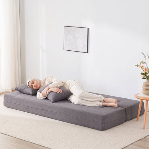 Lazy Sofa - كنبة متعددة الاستخدامات بتتحول لسرير بكل سهولة
